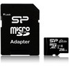 Silicon Power atminties kortelė Micro SDXC 256GB Elite UHS-I Class 10+ adapteris