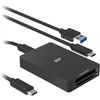 Memory Card Reader SILICON POWER CreatePro BS10 CFexpress Type B and SD 4.0 10Gbps Juodas