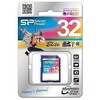 Atminties kortelė SILICON POWER 32 GB, SDHC UHS-I, 10 klasė, 40 MB/s skaitymo, 15 MB/s įrašymo greitis