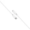 Silicon Power Silicio maitinimo kabelis USB-C – USB-C Boost Link 1m, baltas (LK15CC)