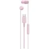 Sony Earbuds | IER‑EX15C | su laidu | į ausis įkišamos | Mikrofonas | Rožinė