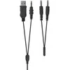„Speedlink CONUX RGB“ stereo žaidimų ausinės, juodos, skirtos PC / PS5 / PS4 / XBOX Series X / S / Switch / OLED / Lite.