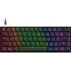 Speedlink ATMOS RGB Rainbow mechaninė žaidimų klaviatūra su rudais jungikliais, juoda, JAV išdėstymas