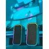 Kompiuterio kolonėlės Speedlink - TOKEN RGB žaidimų stereo garsiakalbis, juodas