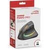 Speedlink - PIAVO PRO įkraunama vertikali ergonominė pelė su apšvietimu - belaidė, guminės juodos spalvos
