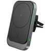 MagSafe Automobilinis laikiklis su 15W belaidžiu įkrovimu for Supply / ventiliacijos grotelėms USB-C Tech-Protect CW19 juodos spalvos