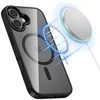 „Tech-Protect“ dėklas Apple iPhone 17 MagMat MagSafe, juodas/skaidrus