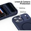 Tech-Protect case Apple iPhone 17 Pro Max MagMat MagSafe, mėlynas