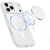 „Tech-Protect MagSlim MagSafe“ dėklas, skirtas „iPhone 17 Pro Max“ – matinis baltas