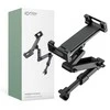 Tech-Protect V1 telescopic car headrest telefono laikiklis – juodos spalvos
