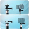 Tech-Protect GA100 Monopad &amp; Selfie Stick for GoPro / DJI - Juodas