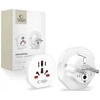 Tech-Protect kelioninis adapteris Universalus EU, baltas