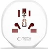 Tech-Protect kelioninis adapteris Universalus EU, baltas