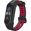 Tech-Protect laikrodžio apyrankė Armor Xiaomi Mi Band 5/6, juoda/raudona
