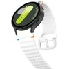 Tech-Protect watch strap Silicone Sport Samsung Galaxy Watch4/5/5 Pro/6/7/FE, baltas