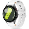 Apyrankė Samsung Galaxy Watch 4 / 5 / 5 PRO / 6 / 7 / FE Tech-Protect silikoninė Sport baltos spalvos