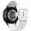 Tech-Protect watch strap Silicone Sport Samsung Galaxy Watch4/5/5 Pro/6/7/FE, baltas