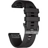 Tech-Protect laikrodžio dirželis Smooth Garmin Fenix 3/5X/3HR/5X Plus/6X/6X Pro, juodas