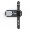 Belaidis magnetinis įkroviklis 3in1 15W telefonams su MagSafe, AirPods, Apple Watch Watch Tech-Protect QI15W A22 juodos spalvos