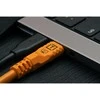 „Tether Tools“ laidas USB-C - USB-C TetherPro Optima 10G stačiu kampu 1,8 m, oranžinis (CUC06RTG2-ORG)