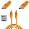 Tether Tools Pro cable USB-C - USB-C 4,6m, oranžinis