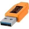 Tether Tools cable USB - USB-C 4.6m, oranžinis