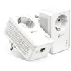 TP-LINK | AV1000 Gigabit Passthrough Powerline Adapteris | TL-PA7017P | 1000 Mbit/s | Ethernet LAN (RJ-45) jungtys 1 | Nėra „Wi-Fi“ | Papildomas lizdas