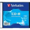VERBATIM CD-R 80 min. / 700 MB 48x 10 pakuočių plonas dėklas DataLife, papildomas apsauginis paviršius