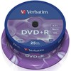 Verbatim DVD+R Matt Sidabrinis 4,7 GB 16x 25 vnt