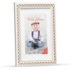 Nuotraukų rėmelis Victoria Collection Photo frame Action 4 10x15, baltas/auksinis