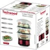 Virtuvinės svarstyklės „Techwood“ maisto garintuvas TCV-375 7,5 l