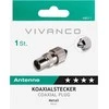 Vivanco antena cable conntector, metal