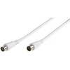 Vivanco antena cable PS 15m, baltas