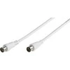 Vivanco antena cable PS 15m, baltas