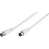 Vivanco antena cable PS 15m, baltas