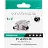 Vivanco antena cable splitter TV