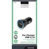 Automobilinis Įkroviklis - Vivanco 36256 USB 2,1 A Juodas