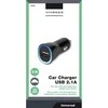 Vivanco car charger USB 2.1A, juodas (36256)