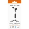 Vivanco belaidės ausinės Free&amp;Easy Earbuds, juodos (61737)