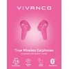 Vivanco belaidės ausinės Fresh Pair BT, rožinė (60631)