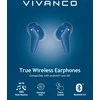 Vivanco belaidės ausinės Fresh Pair BT, mėlyna (60607)