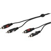 Vivanco kabelis 2xRCA - 2xRCA 1,5m (46012)