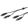 Vivanco cable 2xRCA - 2xRCA 2.5m