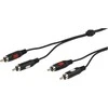Vivanco cable 2xRCA - 2xRCA 2.5m