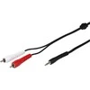 Vivanco kabelis 3,5 mm – 2xRCA 1,5 m (46702)