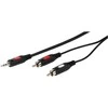 Vivanco kabelis 3,5 mm – 2xRCA 2,5 m (46031)