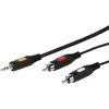 Vivanco cable 3.5mm - 2xRCA 2.5m