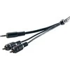 Vivanco kabelis Promostick 3,5 mm - 2xRCA 5m (19720)
