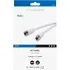 Vivanco cable SAT F 10m, baltas