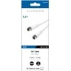 Vivanco cable SAT F 3m, baltas